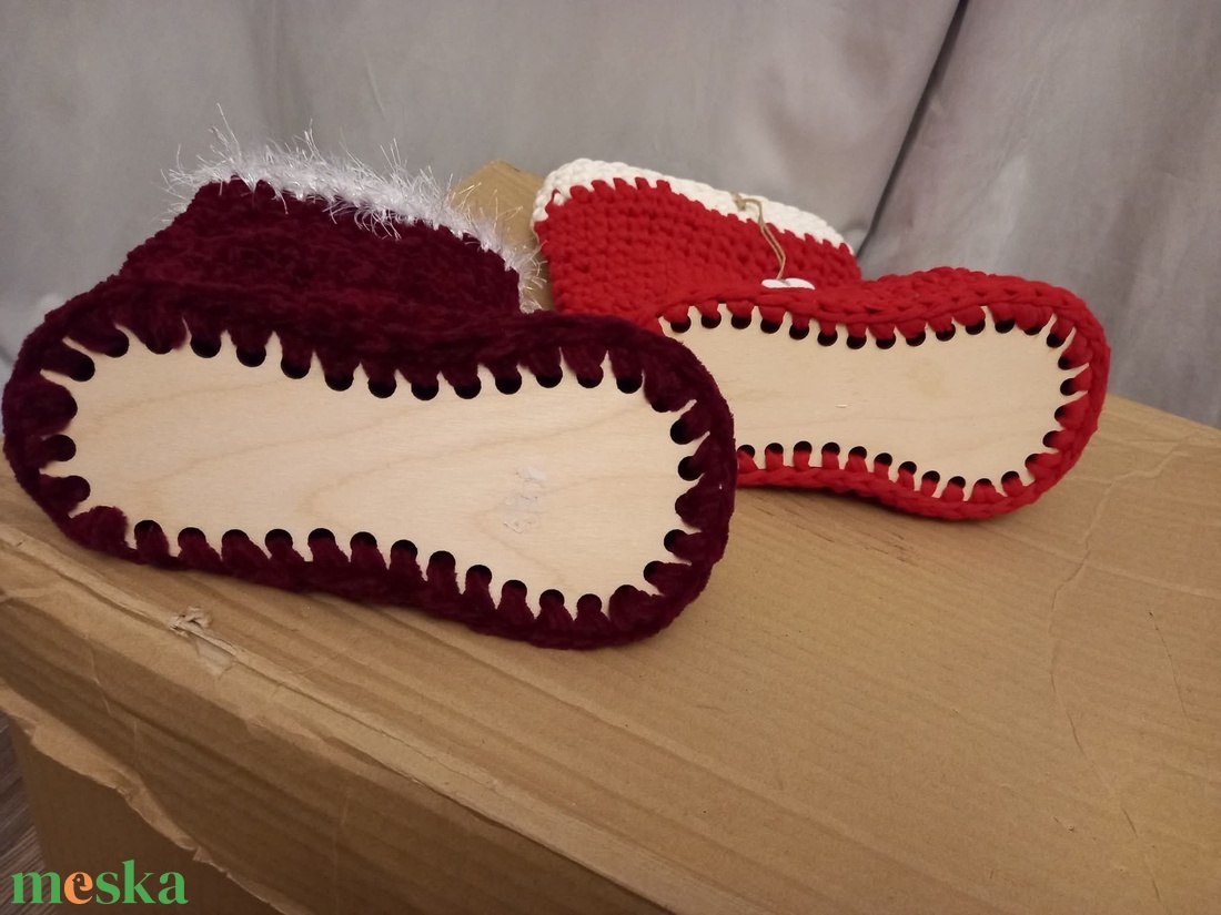 Mikulás csizma - karácsony - karácsonyi ajándékozás - karácsonyi ajándékcsomagolás - Meska.hu