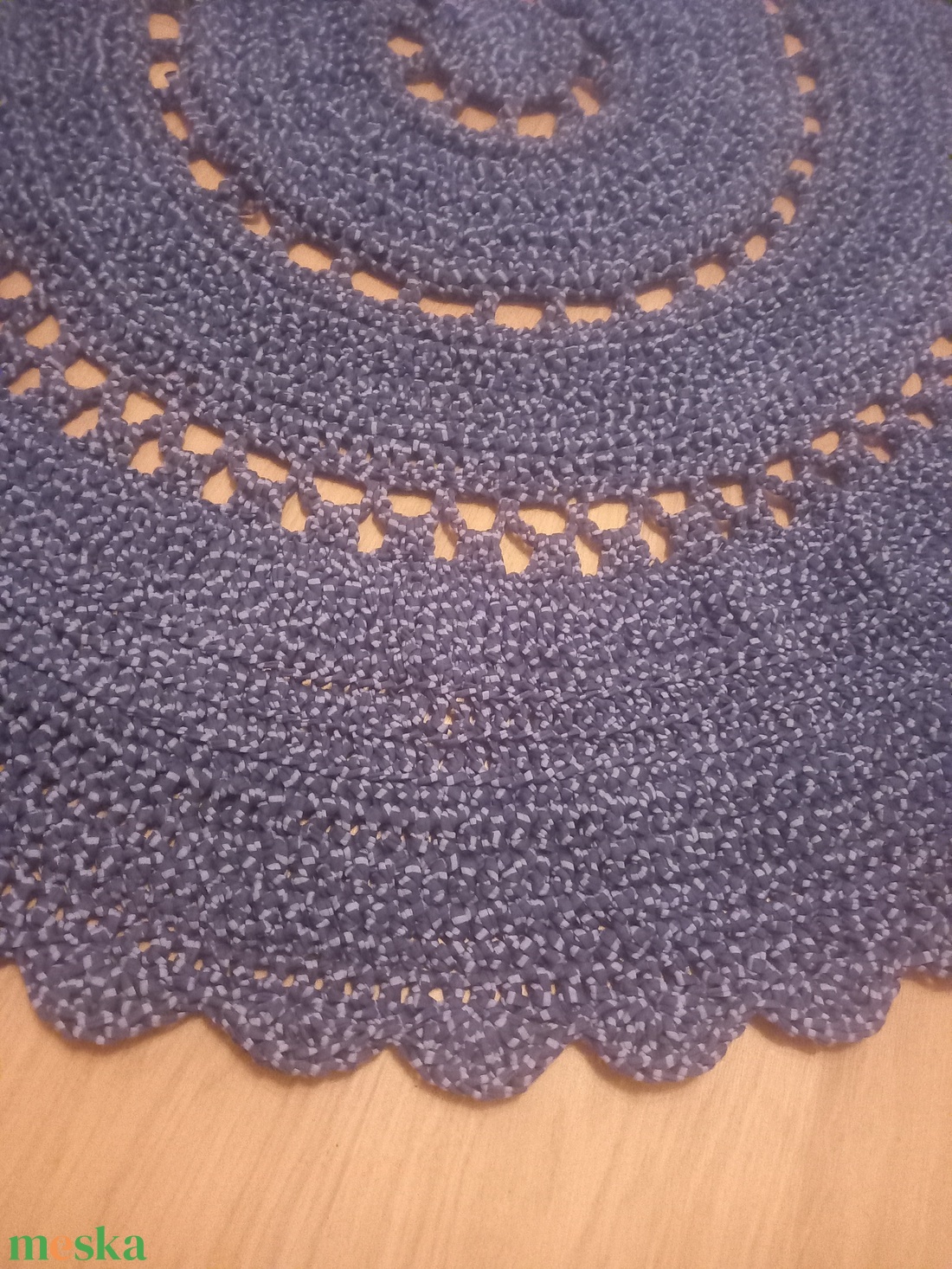 FARMERKÉK horgolt kerek szőnyeg  - otthon & életmód - tárolás & rendszerezés - tárolókosár - Meska.hu