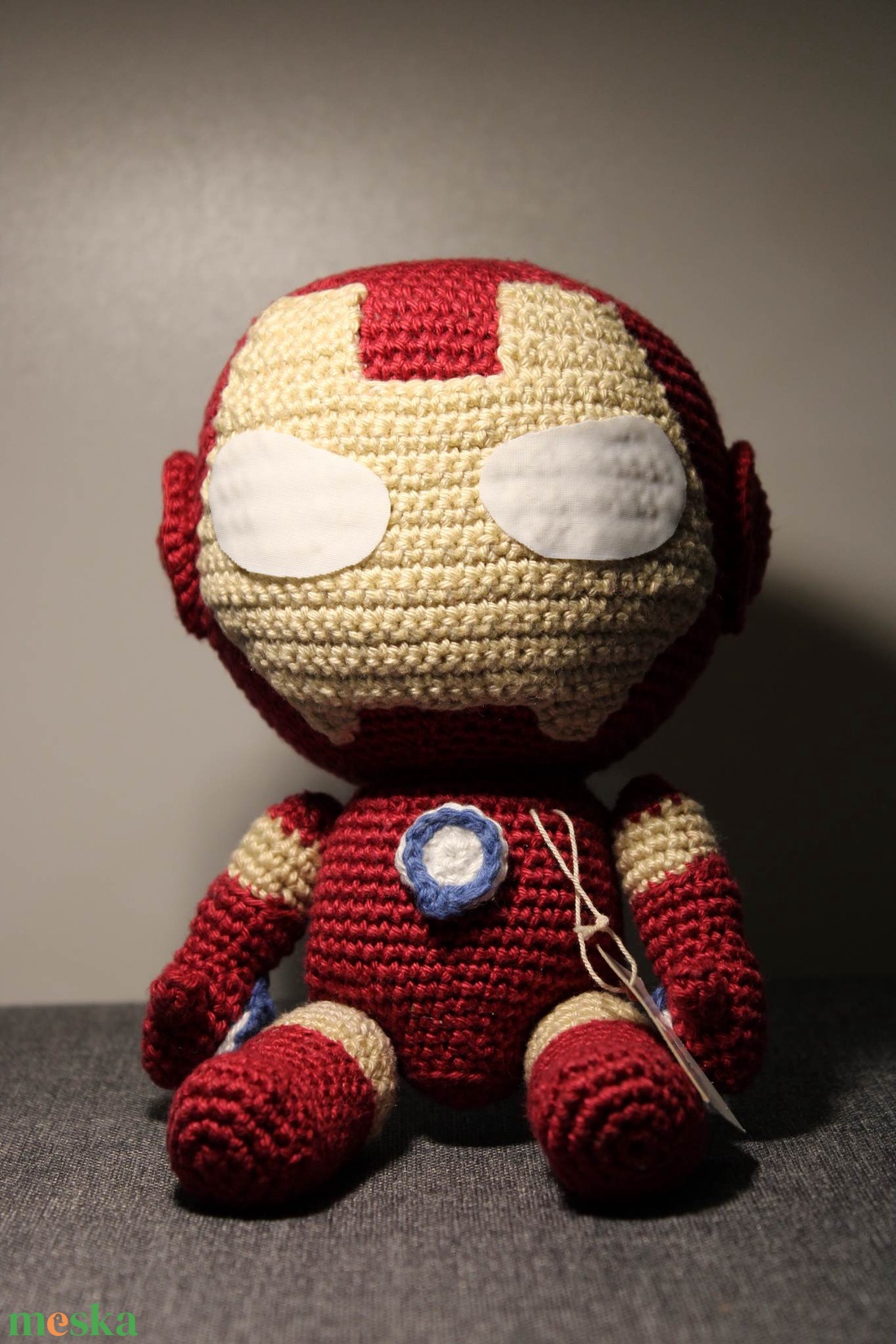 Szuperhős,Vasember amigurumi figura - játék & sport - baba & babaház - baba - Meska.hu Szuperhős,Vasember amigurumi figura - játék & sport - baba & babaház - baba - Meska.hu