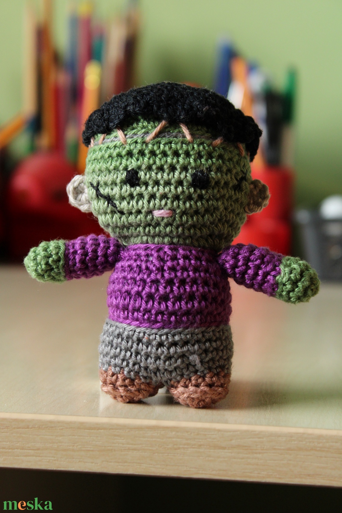 Mini Frankenstein - játék & sport - plüssállat & játékfigura - más figura - Meska.hu Mini Frankenstein - játék & sport - plüssállat & játékfigura - más figura - Meska.hu