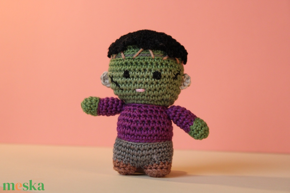 Mini Frankenstein - játék & sport - plüssállat & játékfigura - más figura - Meska.hu Mini Frankenstein - játék & sport - plüssállat & játékfigura - más figura - Meska.hu