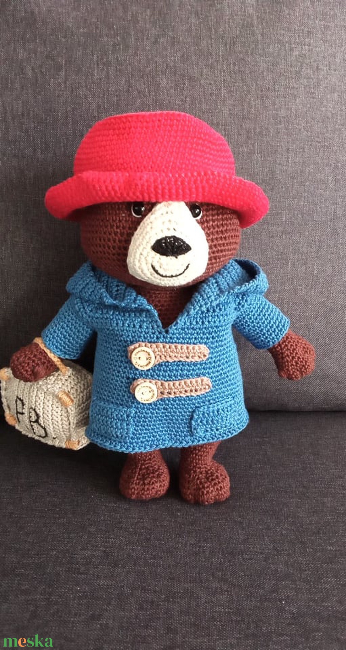 Paddington maci - játék & sport - plüssállat & játékfigura - maci - Meska.hu Paddington maci - játék & sport - plüssállat & játékfigura - maci - Meska.hu