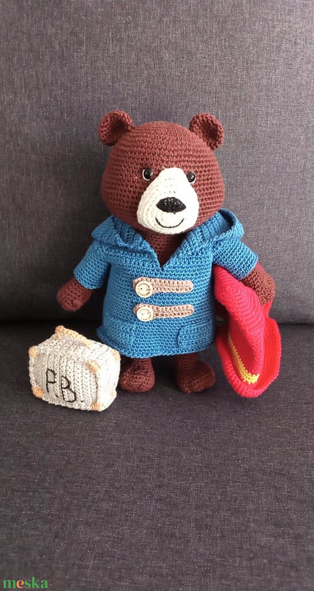 Paddington maci - játék & sport - plüssállat & játékfigura - maci - Meska.hu Paddington maci - játék & sport - plüssállat & játékfigura - maci - Meska.hu