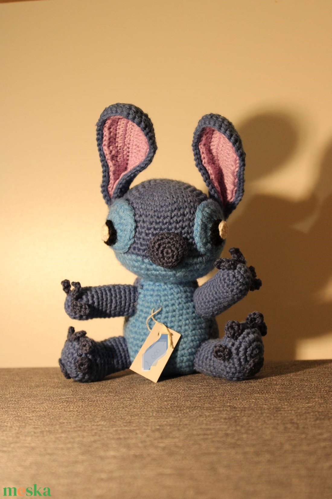 Stitch,horgolt amigurumi figura - játék & sport - plüssállat & játékfigura - kutya - Meska.hu Stitch,horgolt amigurumi figura - játék & sport - plüssállat & játékfigura - kutya - Meska.hu