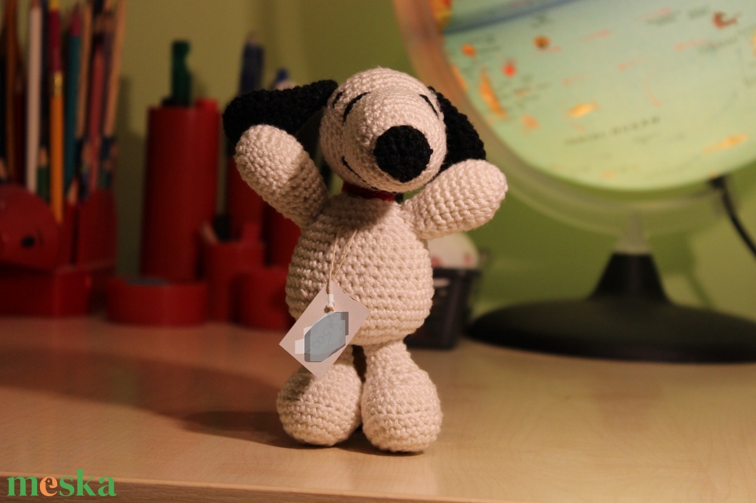 Snoopy amigurumi figura - játék & sport - plüssállat & játékfigura - kutya - Meska.hu Snoopy amigurumi figura - játék & sport - plüssállat & játékfigura - kutya - Meska.hu