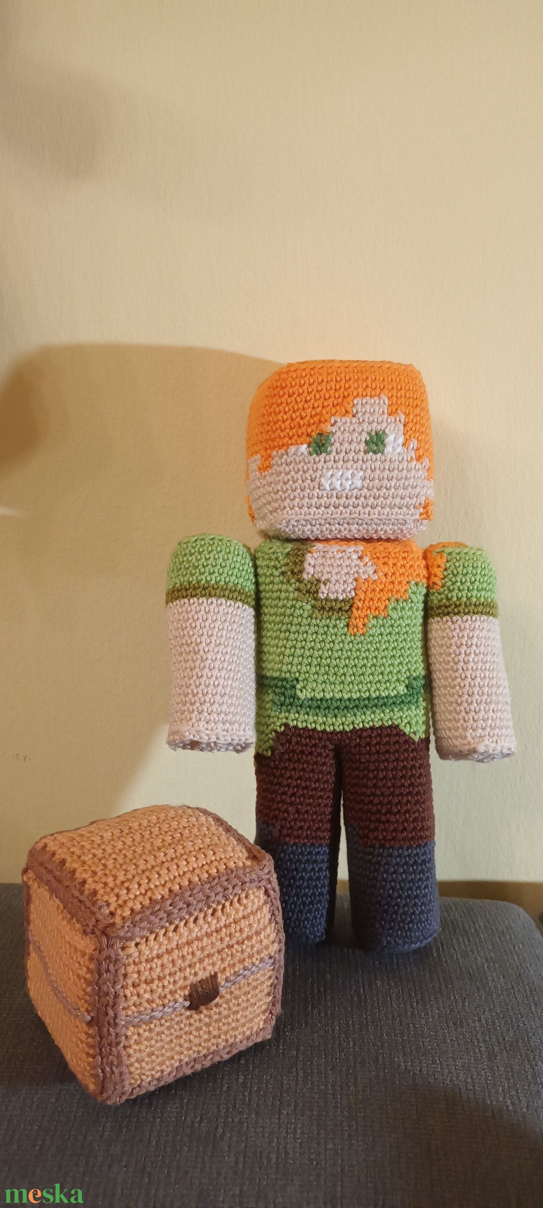 Alex (Minecraft) - játék & sport - plüssállat & játékfigura - ember - Meska.hu Alex (Minecraft) - játék & sport - plüssállat & játékfigura - ember - Meska.hu