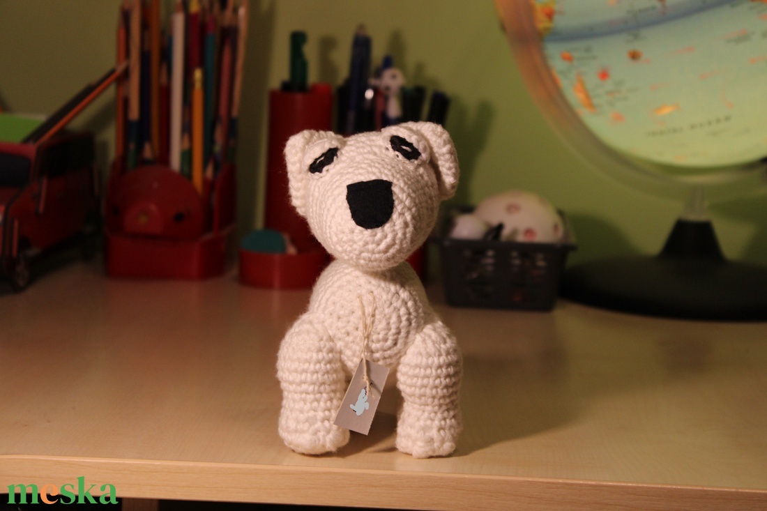 Westie kutyus,amigurumi - játék & sport - plüssállat & játékfigura - kutya - Meska.hu Westie kutyus,amigurumi - játék & sport - plüssállat & játékfigura - kutya - Meska.hu