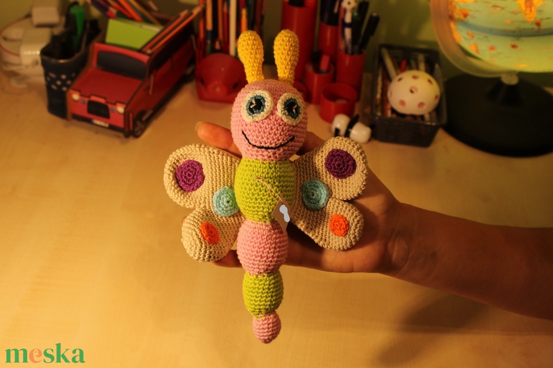 Pillangó amigurumi - játék & sport - baba & babaház - baba - Meska.hu Pillangó amigurumi - játék & sport - baba & babaház - baba - Meska.hu