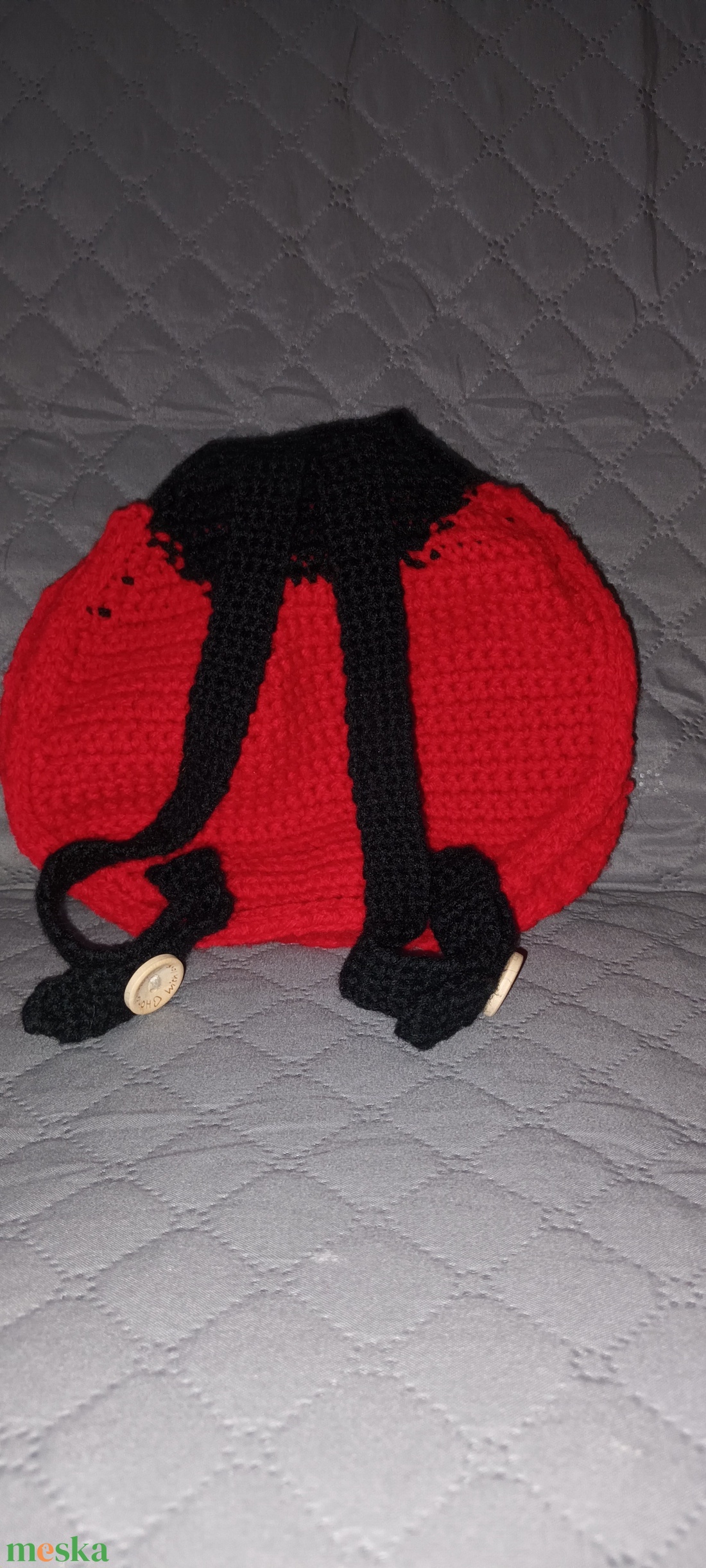 Katicabogár hátizsák - esküvő - kiegészítők - táska - Meska.hu