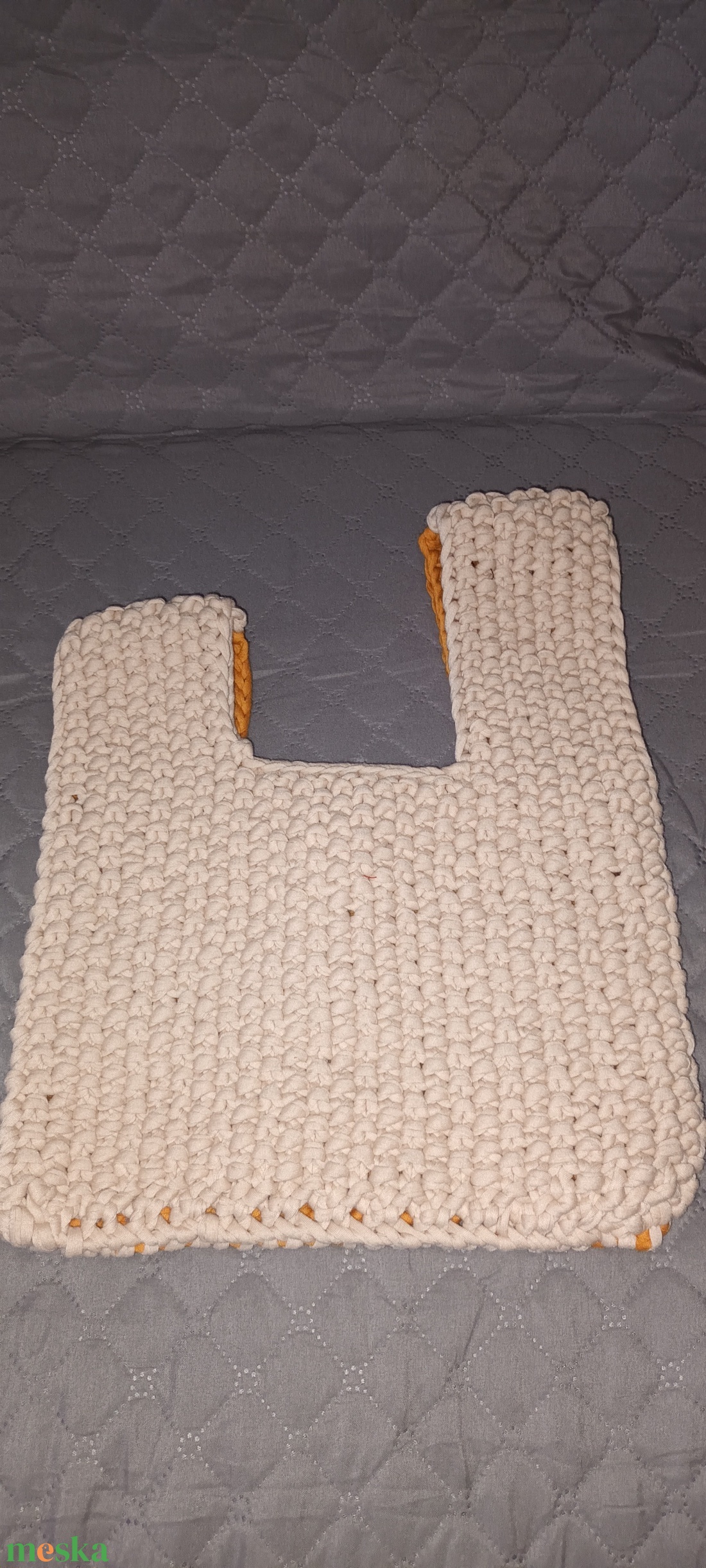 Horgolt táska pólófonalból - esküvő - kiegészítők - táska - Meska.hu