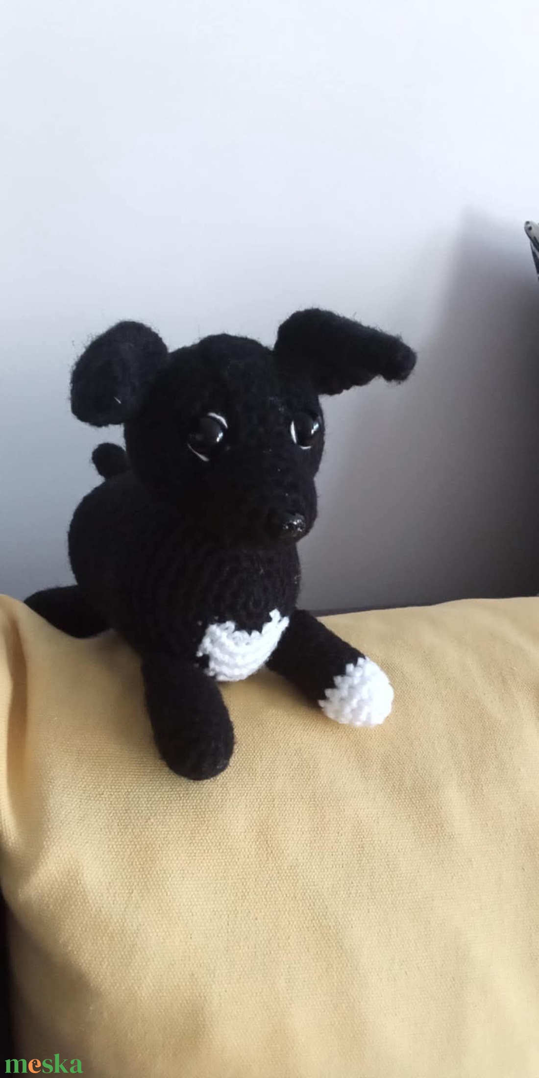 Border collie 2 - játék & sport - plüssállat & játékfigura - kutya - Meska.hu