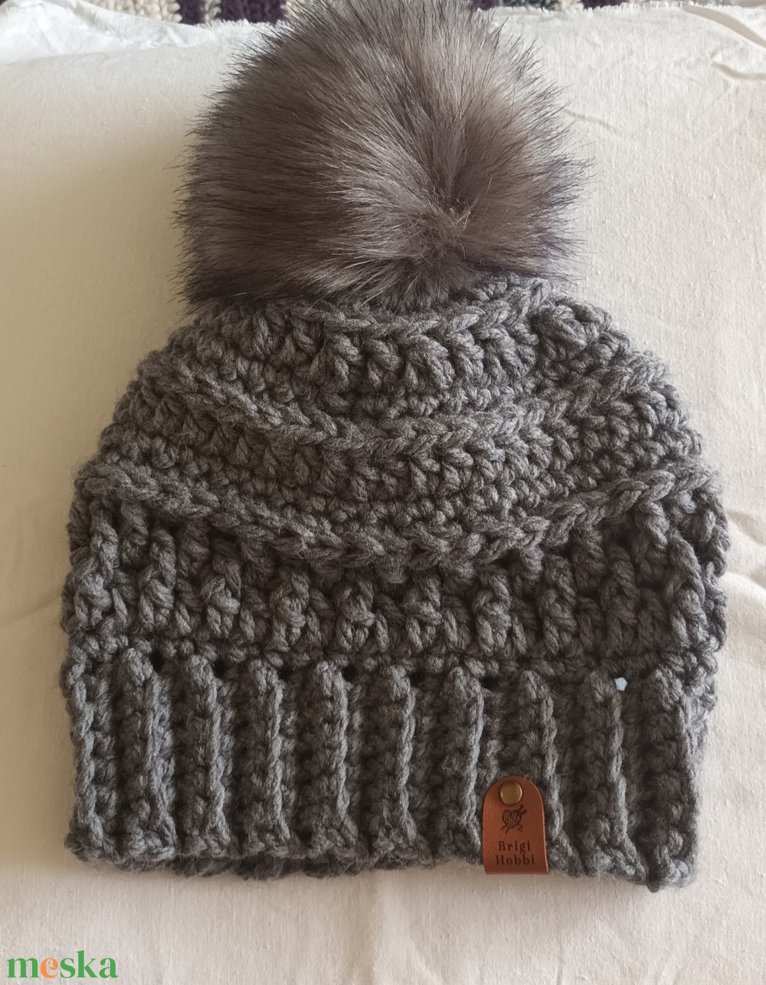 Felnőtt női horgolt sapka - ruha & divat - sál, sapka, kendő - sapka - Meska.hu