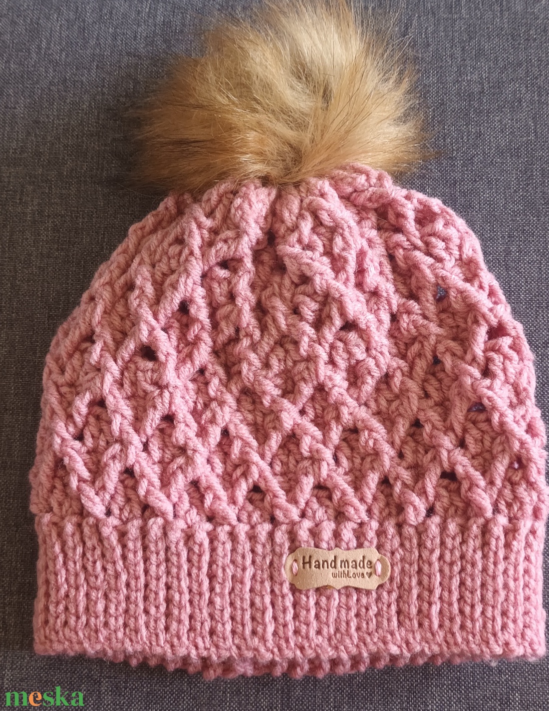 Gyerek horgolt sapka - ruha & divat - sál, sapka, kendő - sapka - Meska.hu