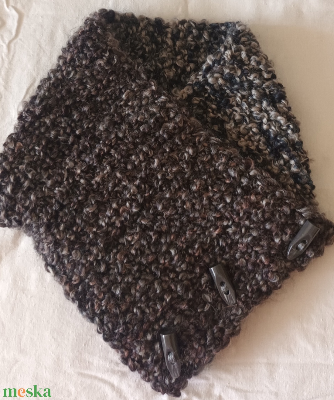 Nyakmelegítő kötött - ruha & divat - sál, sapka, kendő - kalap - Meska.hu