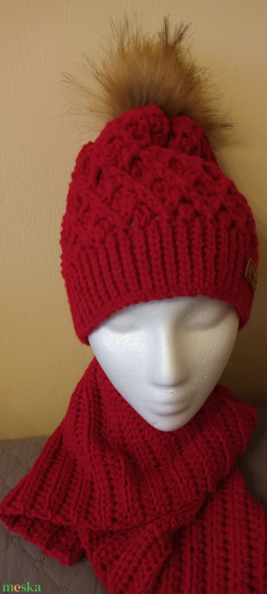 Sapka és nyakmelegítő - ruha & divat - sál, sapka, kendő - fejpánt - Meska.hu