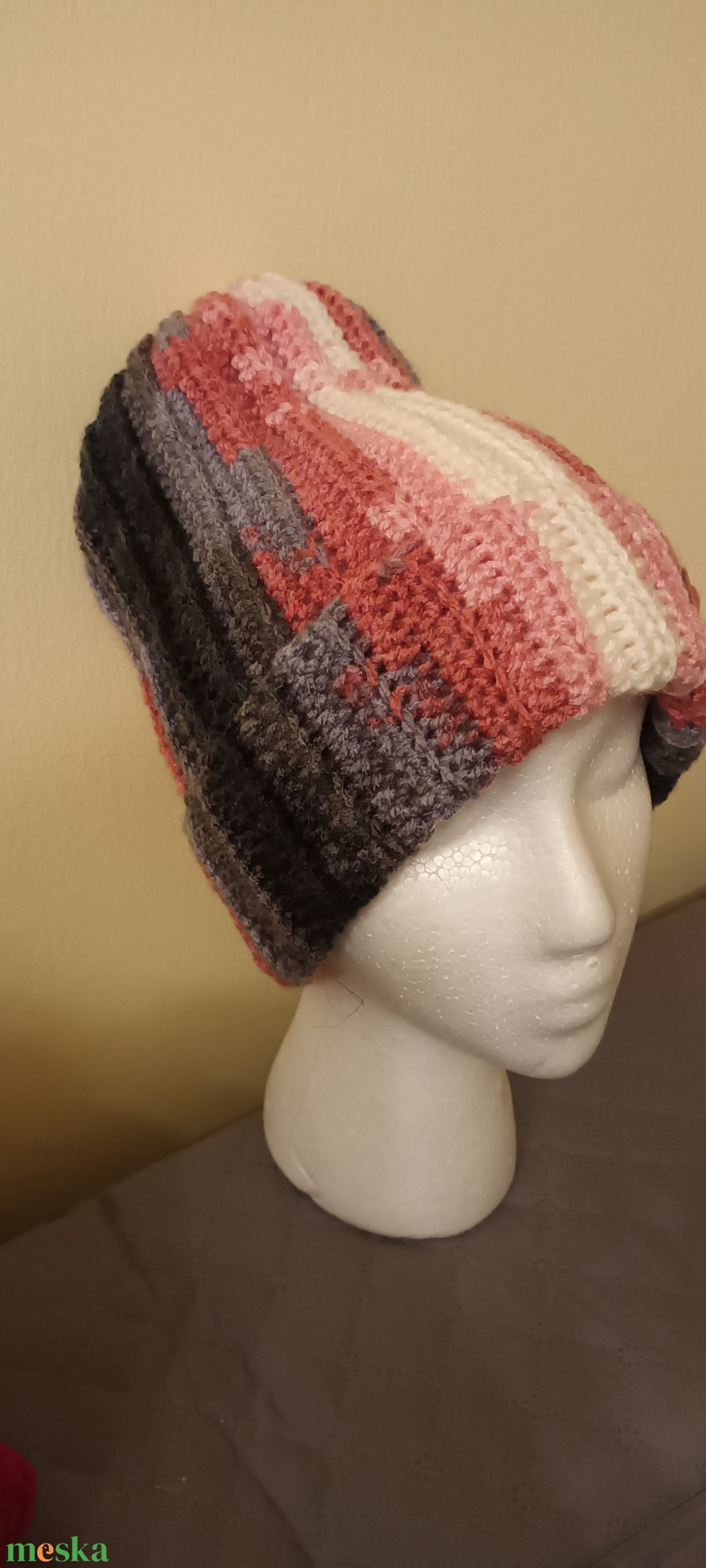 Sapka színes - ruha & divat - sál, sapka, kendő - fejpánt - Meska.hu