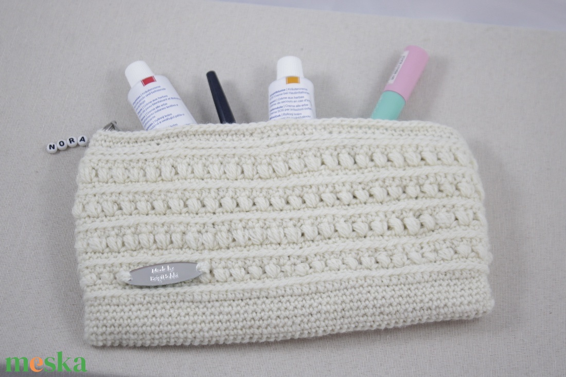 Kozmetikai táska - esküvő - kiegészítők - táska - Meska.hu