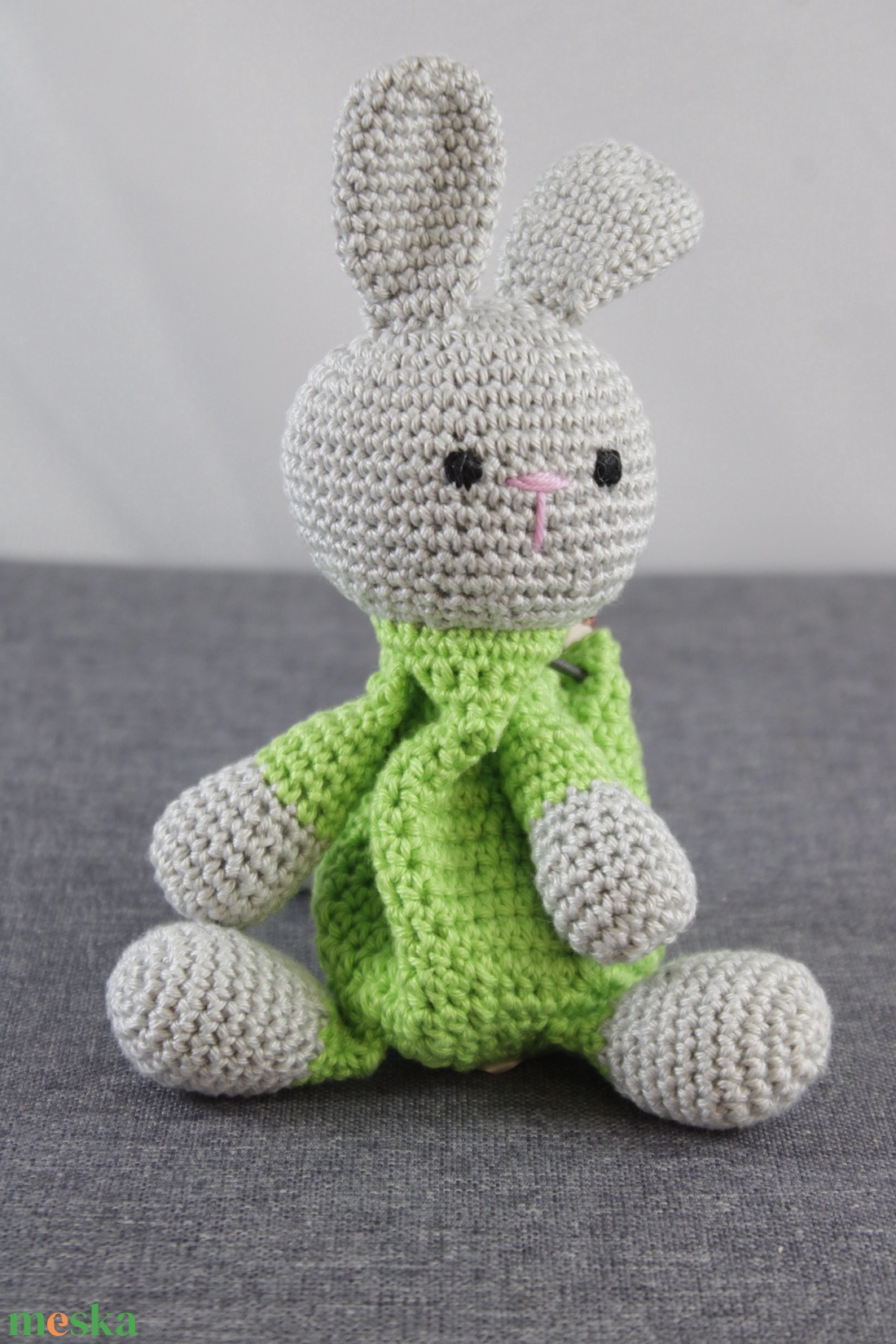 Nyuszis tároló - játék & sport - plüssállat & játékfigura - nyuszi - Meska.hu