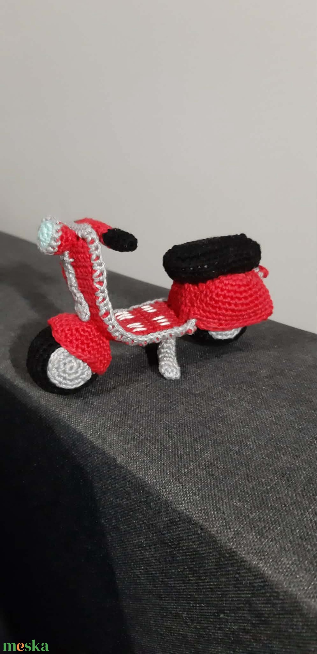 Vespa horgolt - játék & sport - plüssállat & játékfigura - plüss autó & motor - Meska.hu