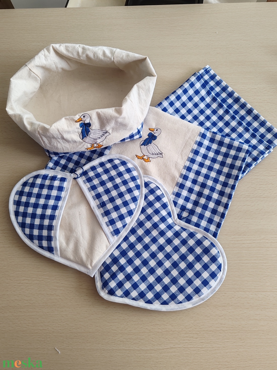 Ludas Márton-napi konyhai szett  - otthon & életmód - konyhafelszerelés, tálalás - konyhai dekoráció - konyhai dísz - Meska.hu