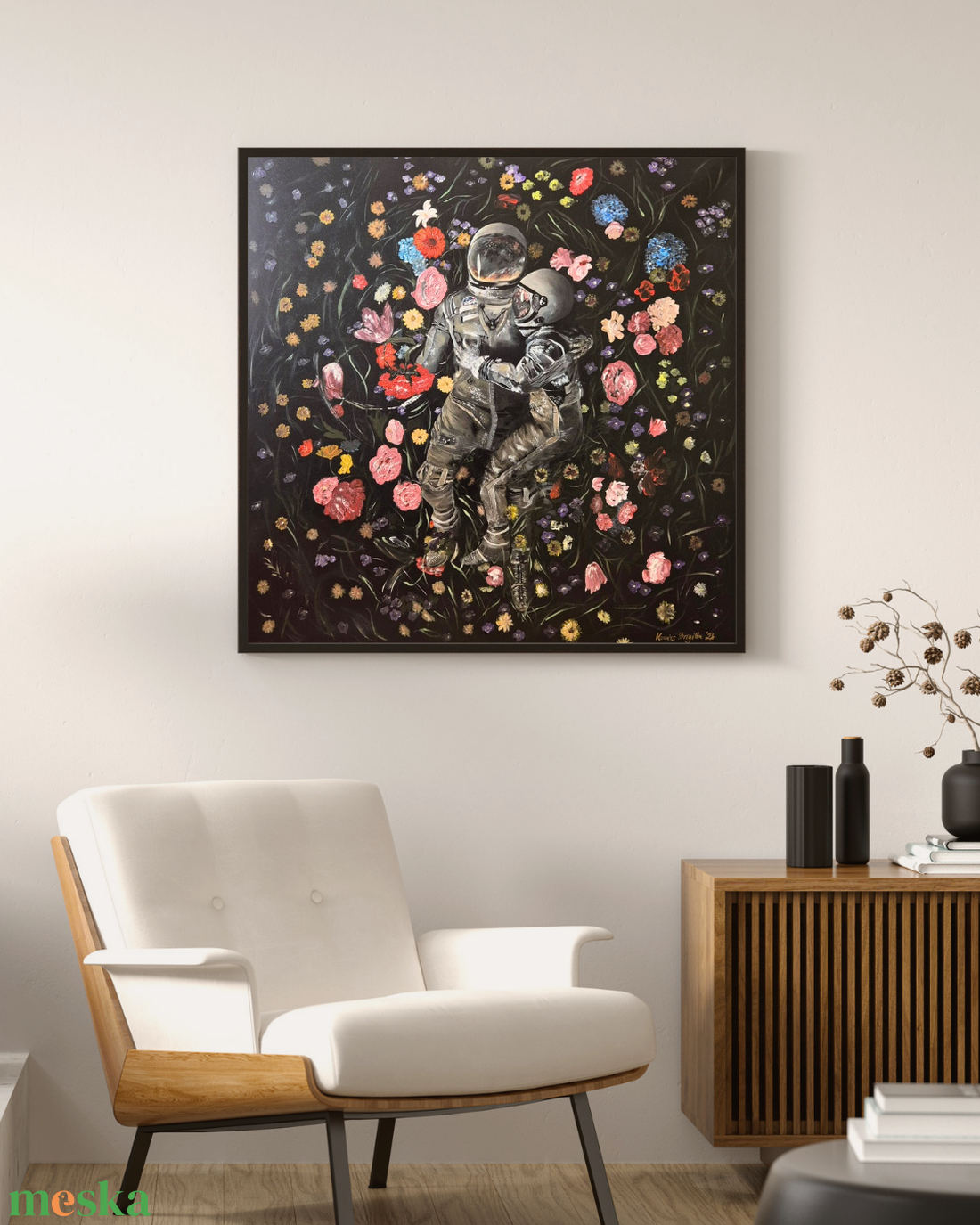 Szürrealista akrilfestmény asztronauta - művészet - festmény - akril - Meska.hu Szürrealista akrilfestmény asztronauta - művészet - festmény - akril - Meska.hu