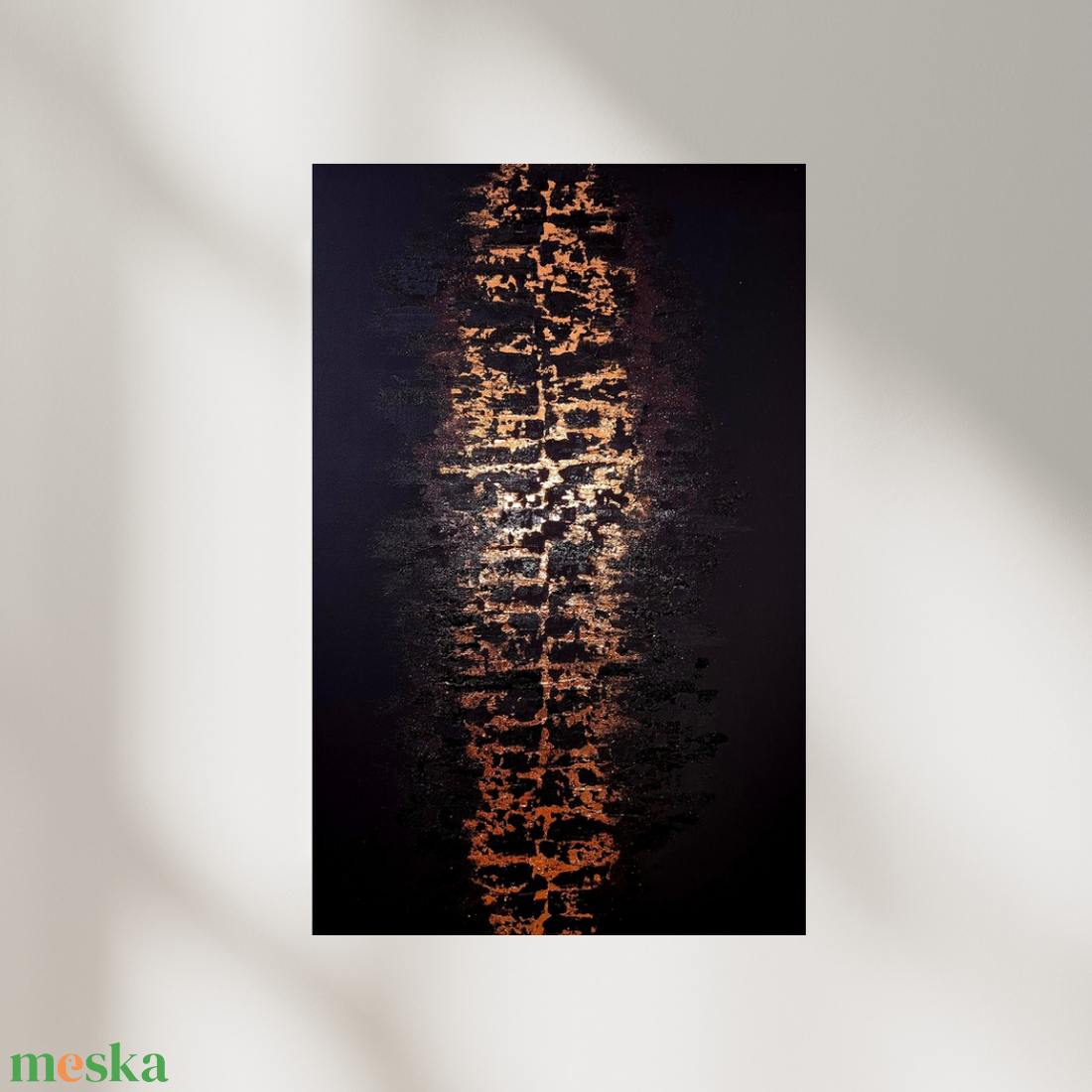 Fekete rose gold absztrakt festmény 70x100cm - művészet - festmény - akril - Meska.hu Fekete rose gold absztrakt festmény 70x100cm - művészet - festmény - akril - Meska.hu