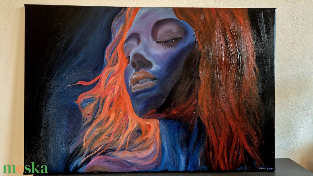 60x90cm Megrendelésre készülő: Vöröshajú hölgy olajfestmény - művészet - festmény - olajfestmény - Meska.hu 60x90cm Megrendelésre készülő: Vöröshajú hölgy olajfestmény - művészet - festmény - olajfestmény - Meska.hu