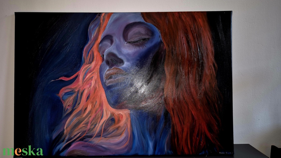 60x90cm Megrendelésre készülő: Vöröshajú hölgy olajfestmény - művészet - festmény - olajfestmény - Meska.hu 60x90cm Megrendelésre készülő: Vöröshajú hölgy olajfestmény - művészet - festmény - olajfestmény - Meska.hu