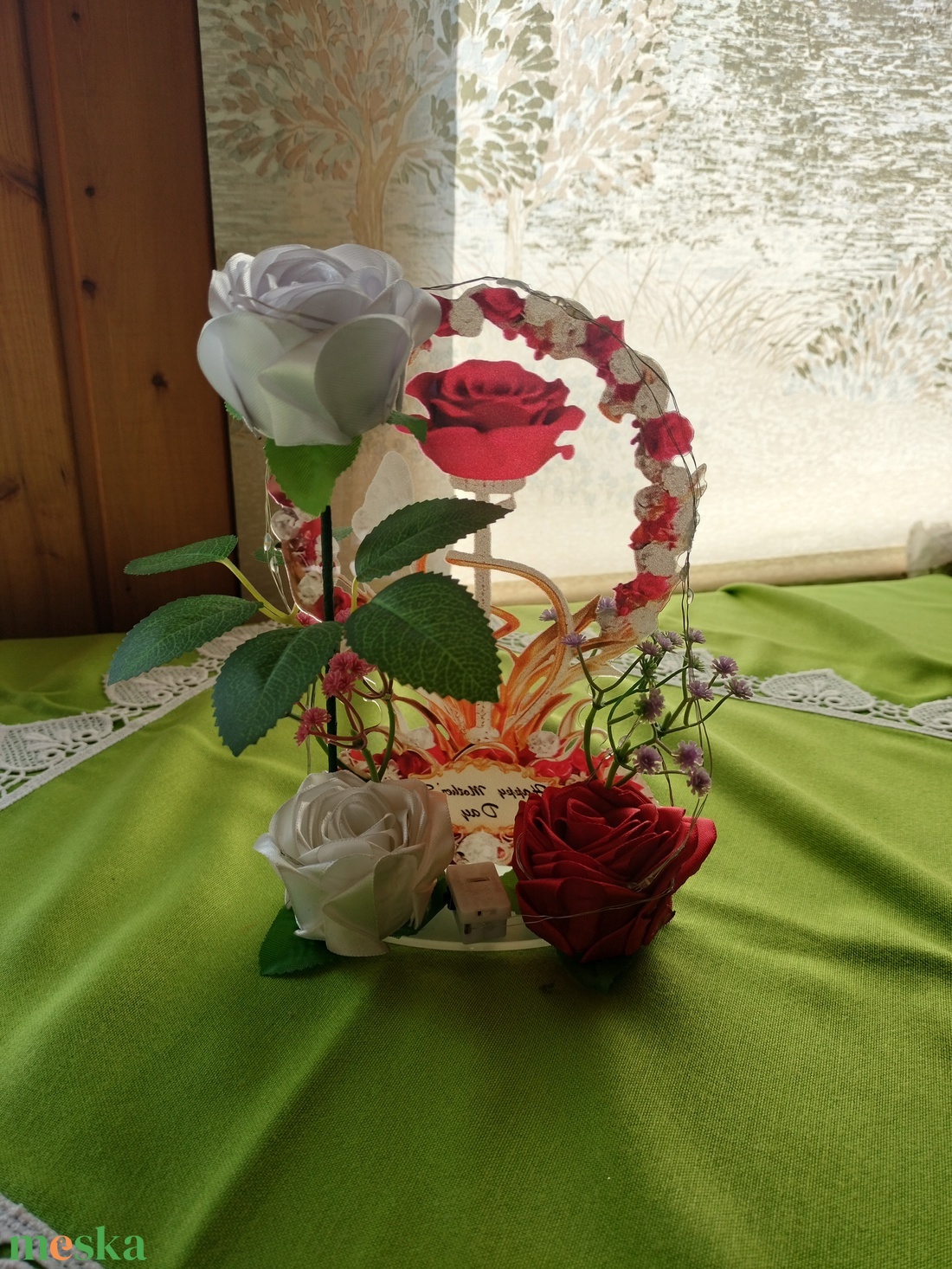 Anyák napi apróság - otthon & életmód - virágdekoráció - virágdíszek - asztali virágdísz - Meska.hu