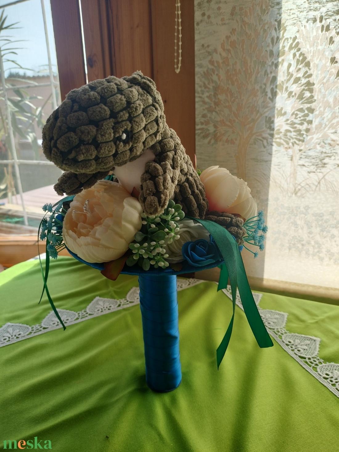 Ovis ballagási csokor - otthon & életmód - virágdekoráció - virágok - virágbox - Meska.hu