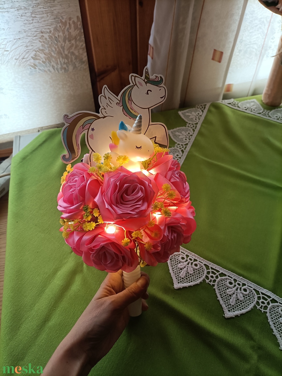 Ballagási csokor  - otthon & életmód - virágdekoráció - virágok - virágcsokor - Meska.hu