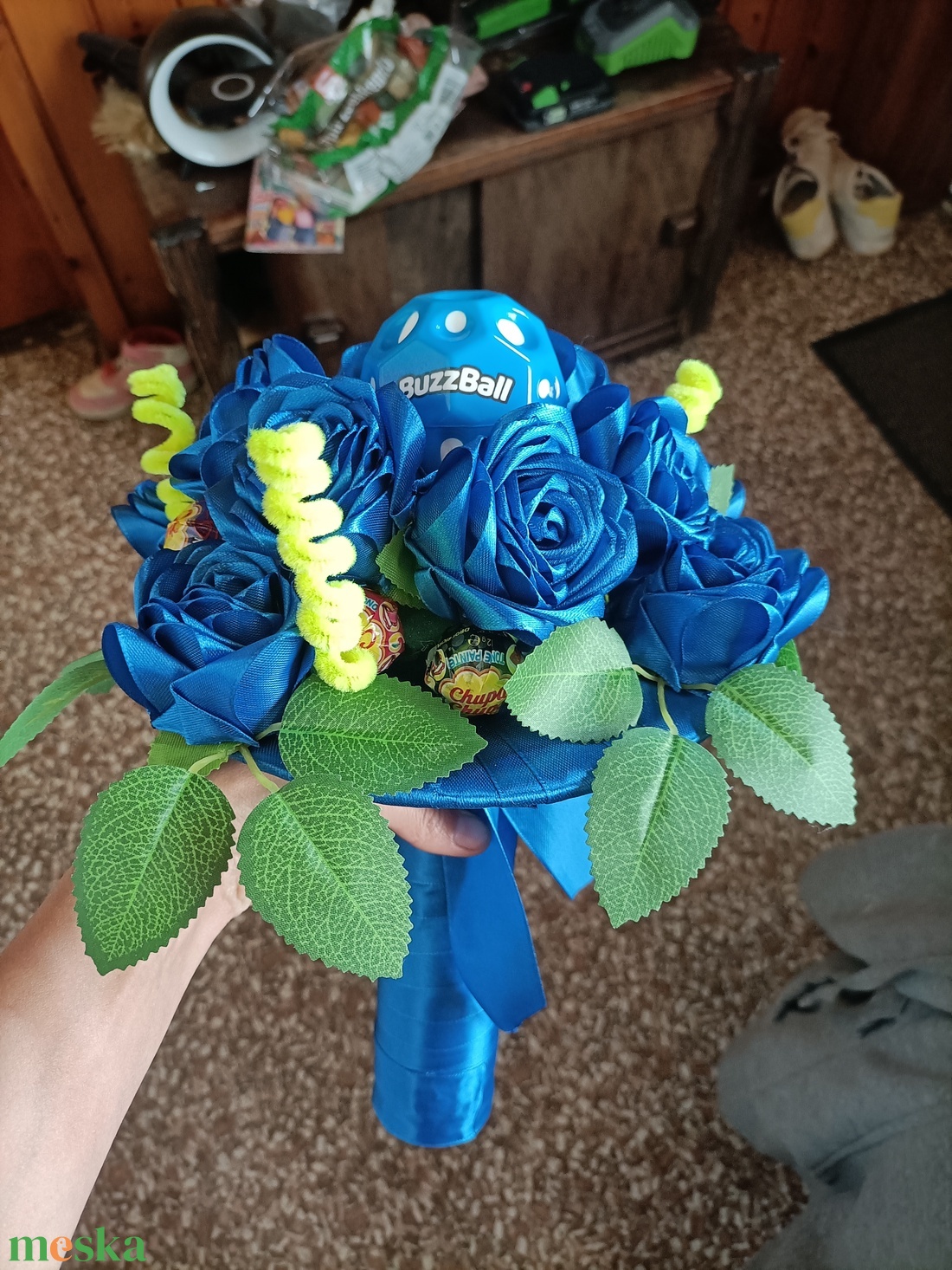 Ballagási csokor  - otthon & életmód - virágdekoráció - virágok - virágcsokor - Meska.hu