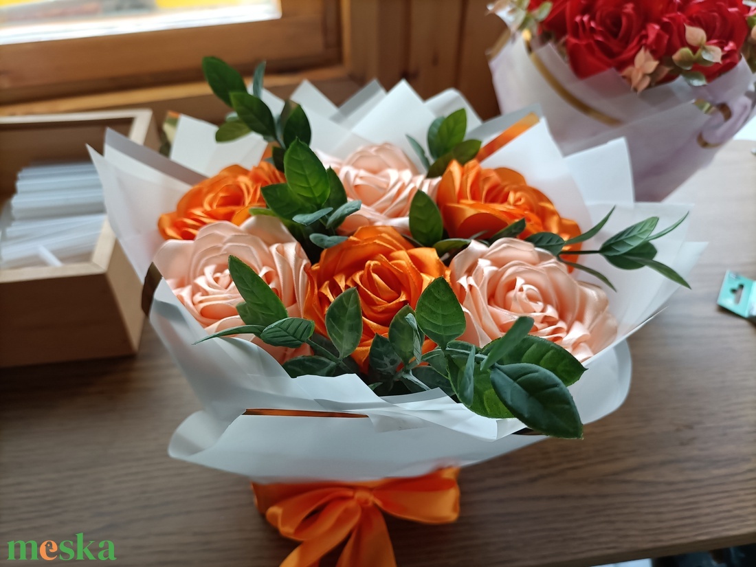 Asztali dísz  - otthon & életmód - virágdekoráció - virágok - virágcsokor - Meska.hu