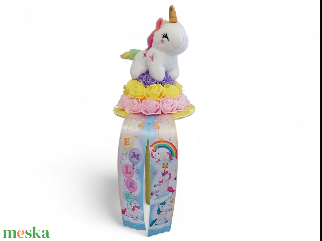 Unikornis ballagási csokrok  - otthon & életmód - virágdekoráció - virágok - virágcsokor - Meska.hu
