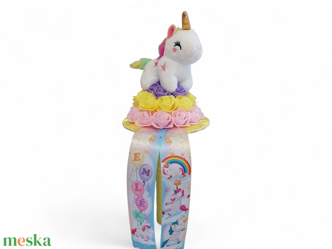 Unikornis ballagási csokrok  - otthon & életmód - virágdekoráció - virágok - virágcsokor - Meska.hu