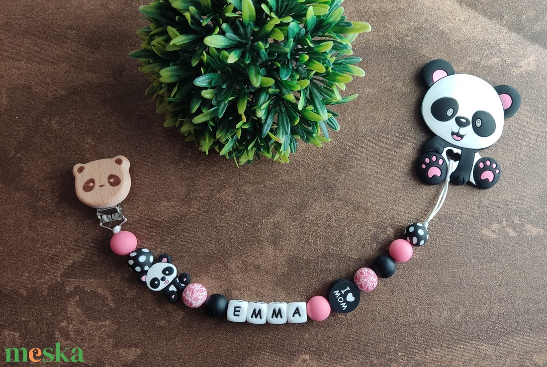 Pandás rágcsalánc/cumilánc - játék & sport - Meska.hu