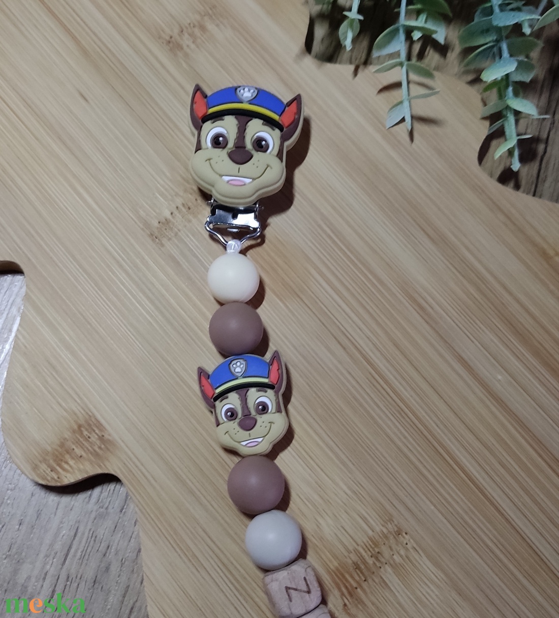 Mancsőrjárat szilikon cumilánc  - baba - mama - baba játékok - cumilánc - Meska.hu