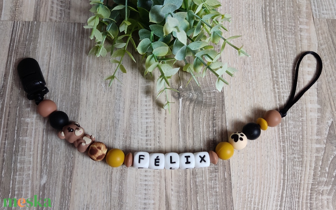 Macis szilikon cumilánc  - baba - mama - baba játékok - cumilánc - Meska.hu