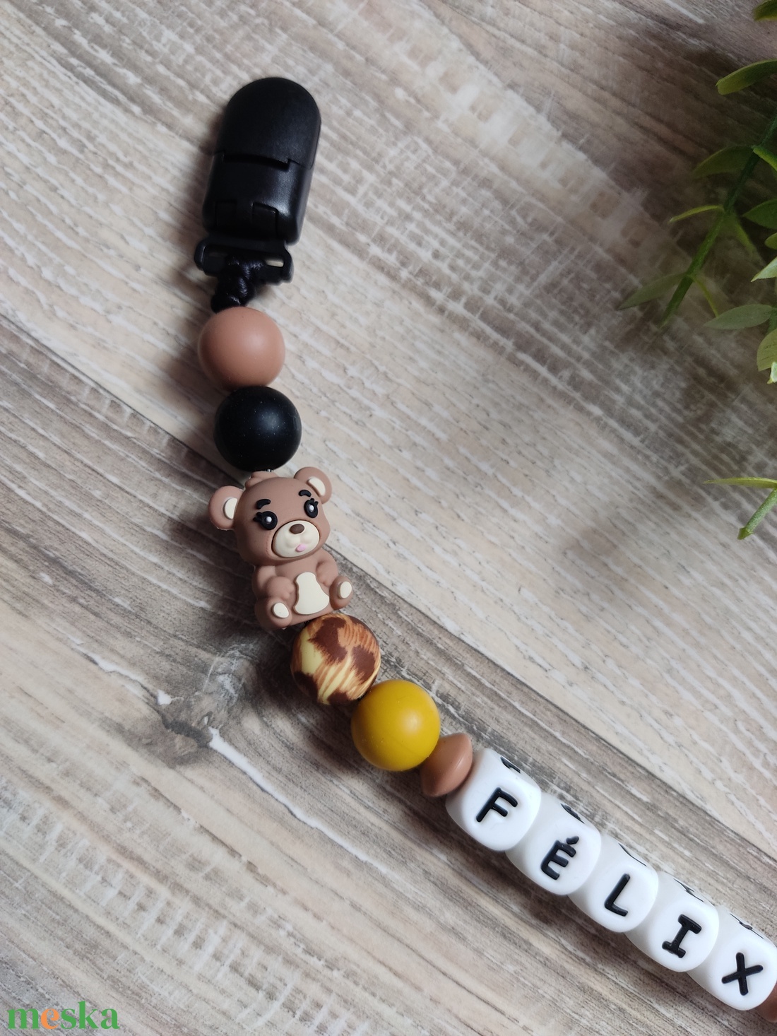 Macis szilikon cumilánc  - baba - mama - baba játékok - cumilánc - Meska.hu