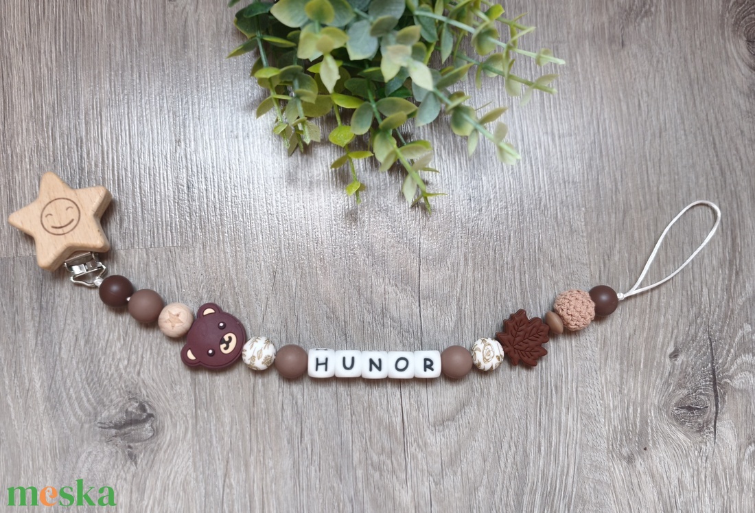 Macis egyedi szilikon cumilánc  - baba - mama - baba játékok - cumilánc - Meska.hu