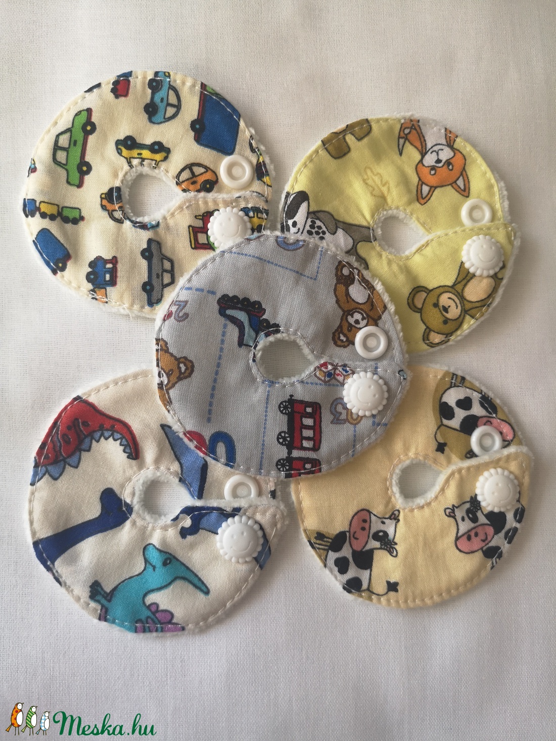 Mic-key button gyomorszondához alátét / g-tube covers fiús -  - Meska.hu