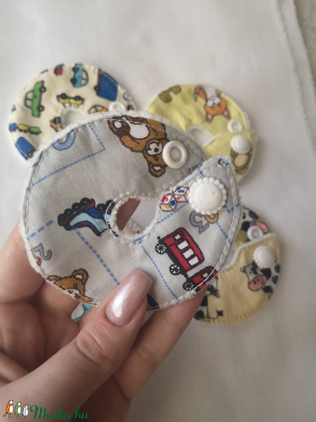 Mic-key button gyomorszondához alátét / g-tube covers fiús -  - Meska.hu