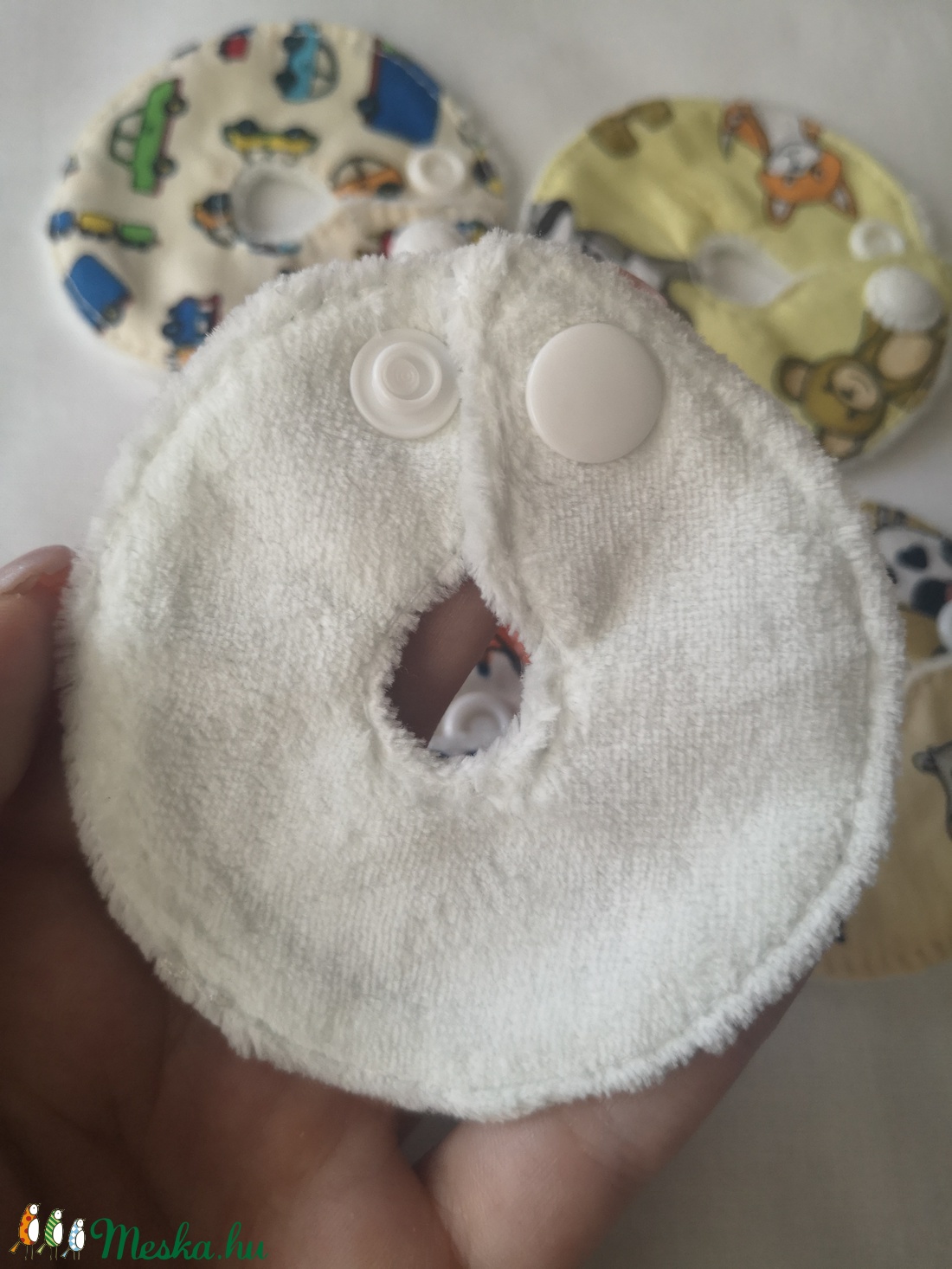 Mic-key button gyomorszondához alátét / g-tube covers fiús -  - Meska.hu