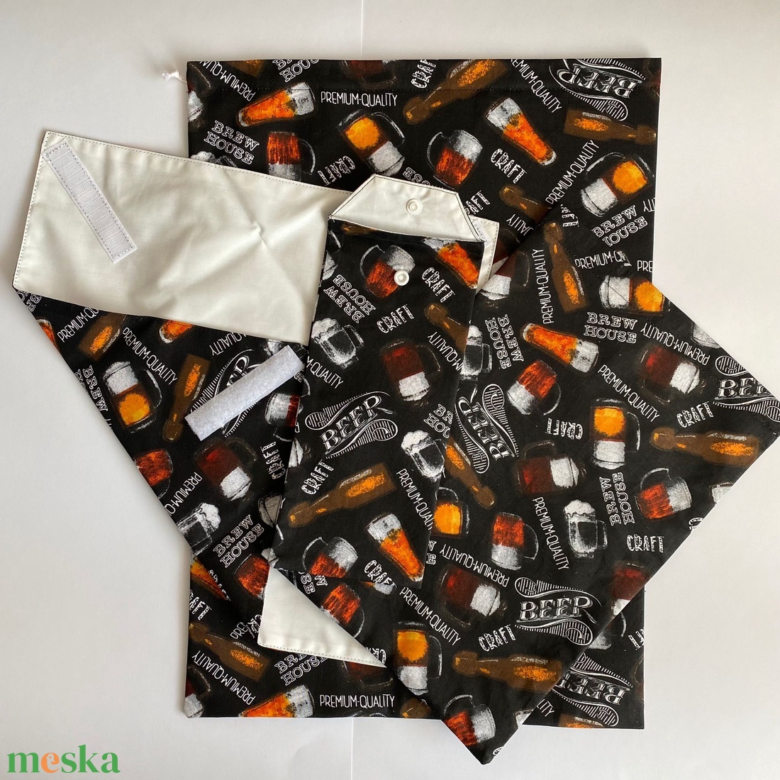Zerowaste szett - Sörös - táska & tok - uzsonna- & ebéd tartó - ebéd tasak, doboz - Meska.hu Zerowaste szett - Sörös - táska & tok - uzsonna- & ebéd tartó - ebéd tasak, doboz - Meska.hu