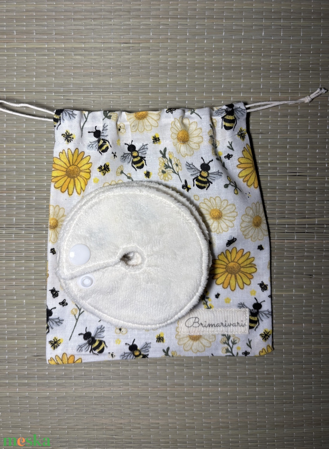 Mic-key button gyomorszondához alátét / g-tube covers margarétás - szépségápolás - egészségmegőrzési kellékek - Meska.hu