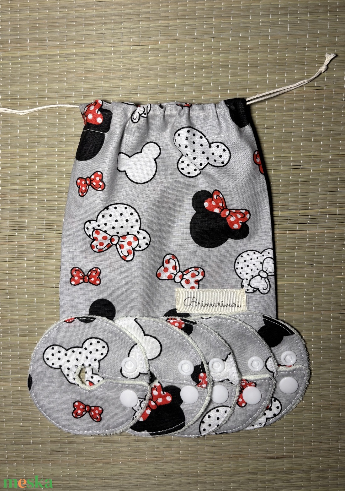 Mic-key button gyomorszondához alátét / g-tube covers szürke Mini  - szépségápolás - egészségmegőrzési kellékek - Meska.hu