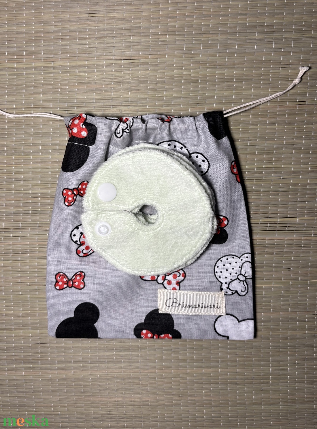 Mic-key button gyomorszondához alátét / g-tube covers szürke Mini  - szépségápolás - egészségmegőrzési kellékek - Meska.hu