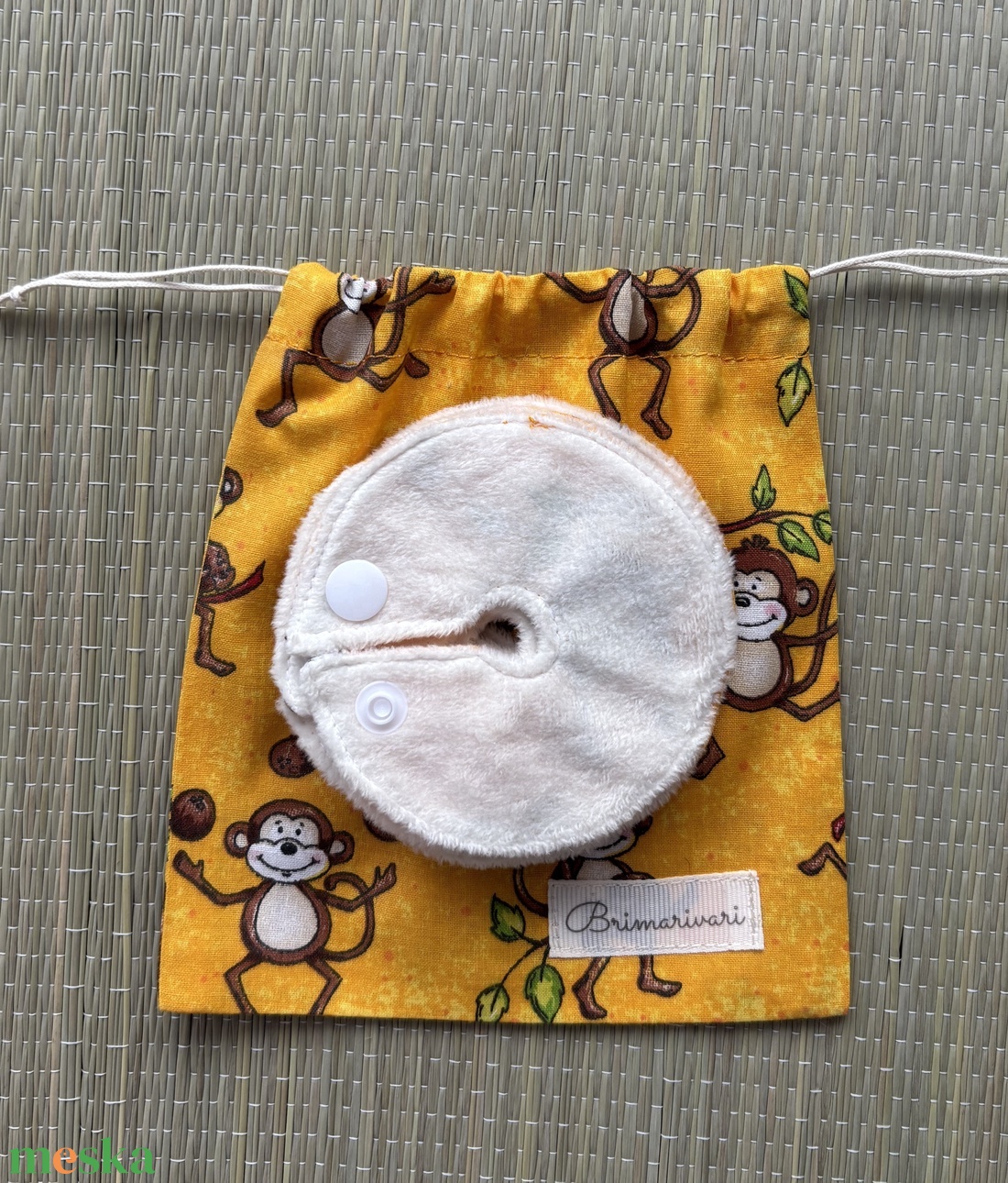 Mic-key button gyomorszondához alátét / g-tube covers kis majmok -  - Meska.hu