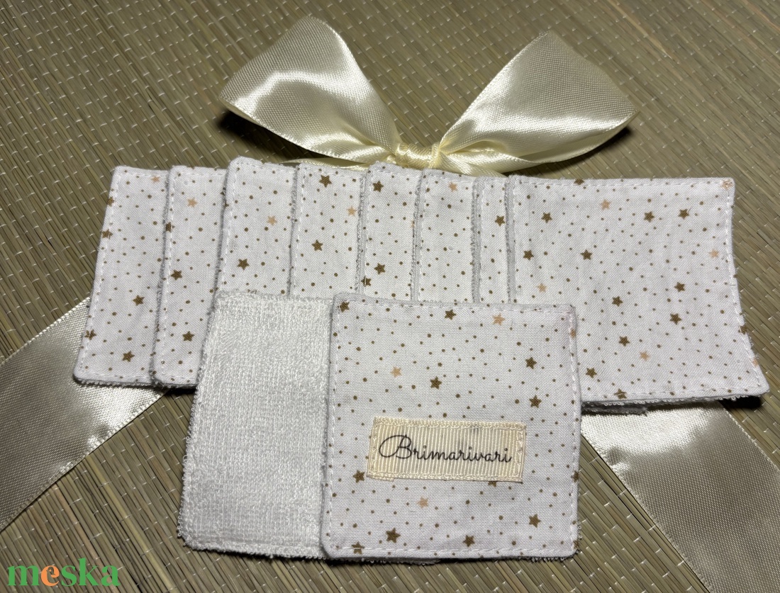 Arctisztító párna - csillagos - szépségápolás - arcápolás - arctisztító korong - Meska.hu