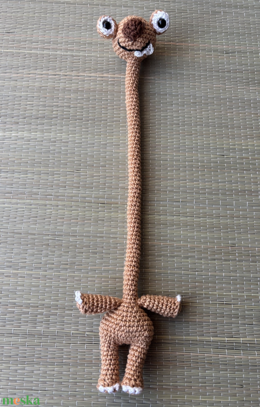 Hosszú nyakú lajhár (Sid) - játék & sport - plüssállat & játékfigura - bagoly - Meska.hu